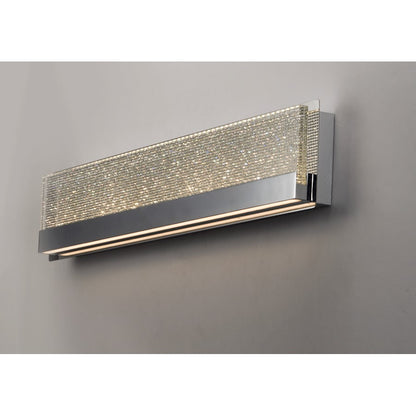 ET2 Lighting Sparkler-Bath Vanity, 25W, Polished Chrome