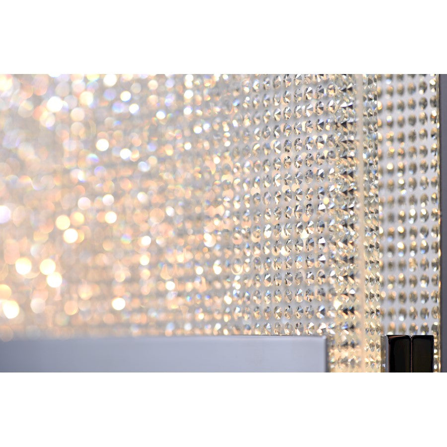 ET2 Lighting Sparkler-Bath Vanity, 31W, Polished Chrome
