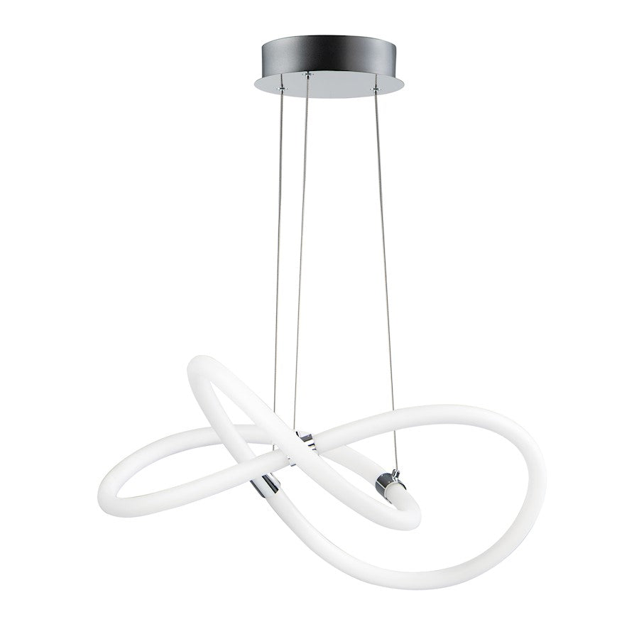ET2 Lighting Tracer LED Pendant in Polished Chrome