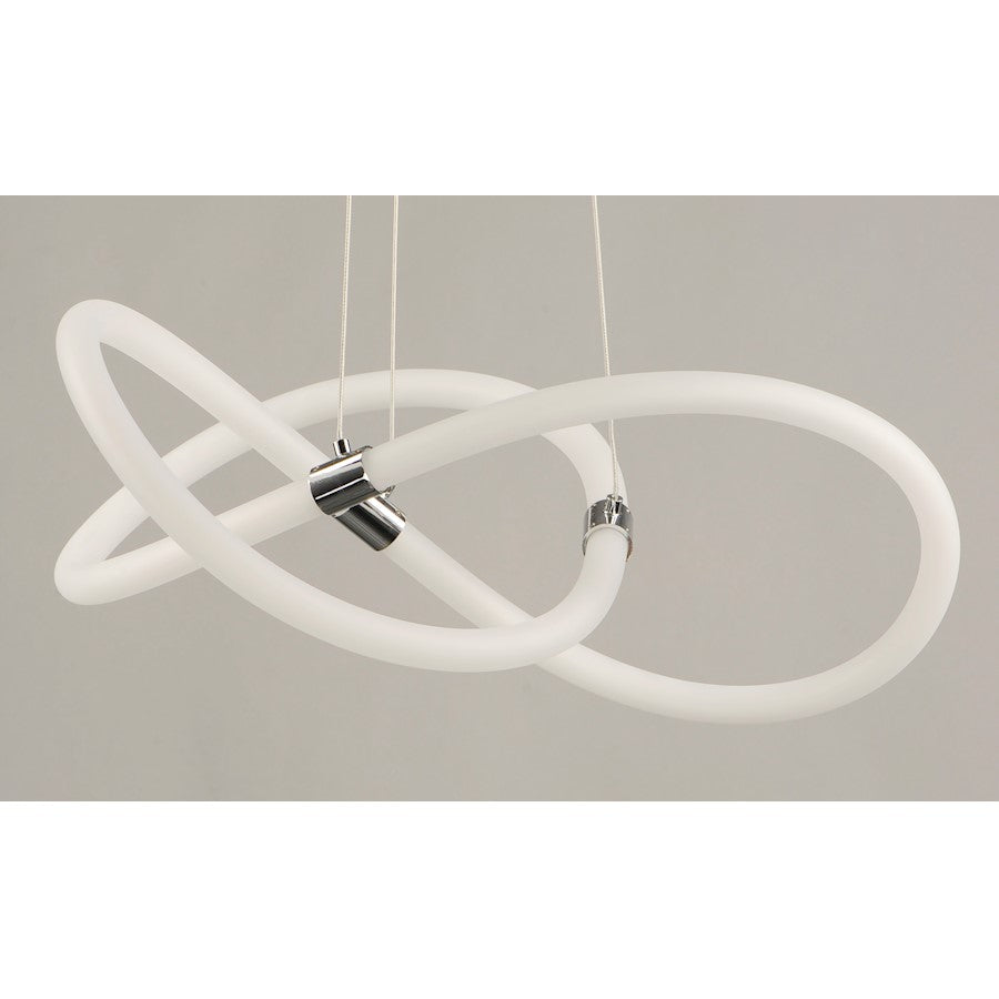 ET2 Lighting Tracer LED Pendant in Polished Chrome