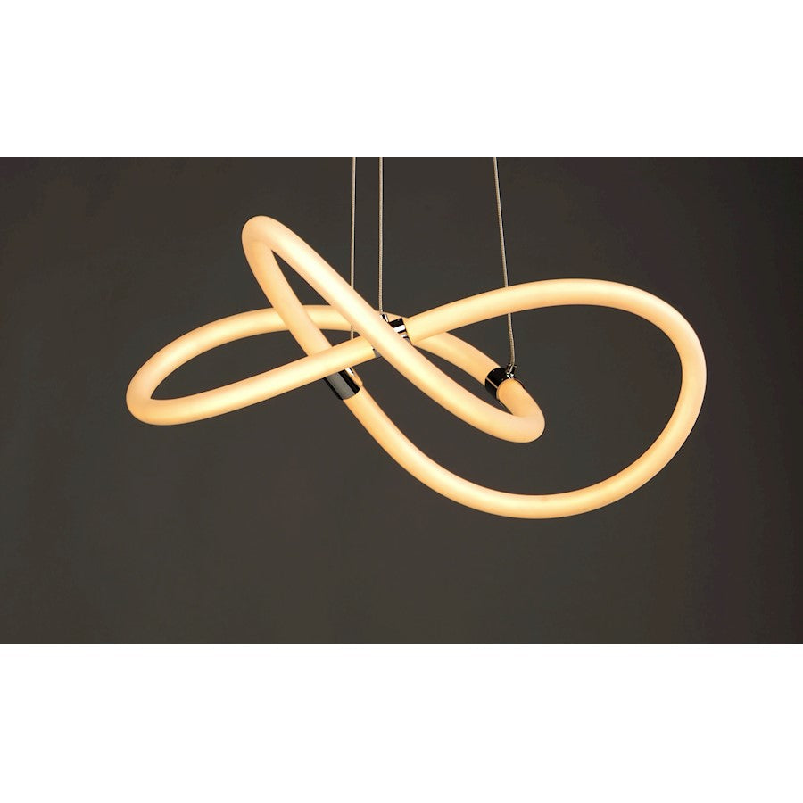ET2 Lighting Tracer LED Pendant in Polished Chrome