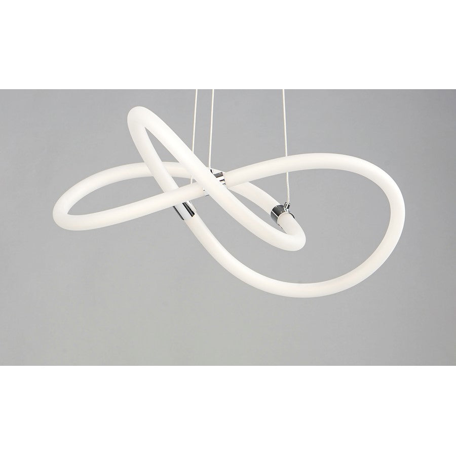 ET2 Lighting Tracer LED Pendant in Polished Chrome