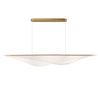 ET2 Lighting Manta 1Lt 17" LED Wall Sconce, Black/Clear Ribbed