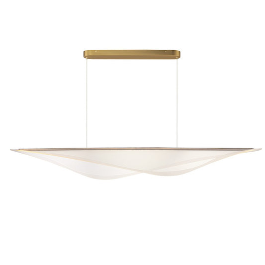ET2 Lighting Manta 1Lt 17" LED Wall Sconce, Black/Clear Ribbed