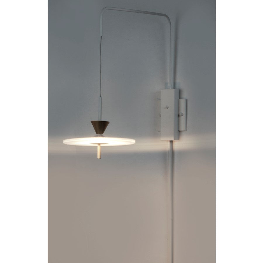 1 Light Pin-Up Wall Sconce