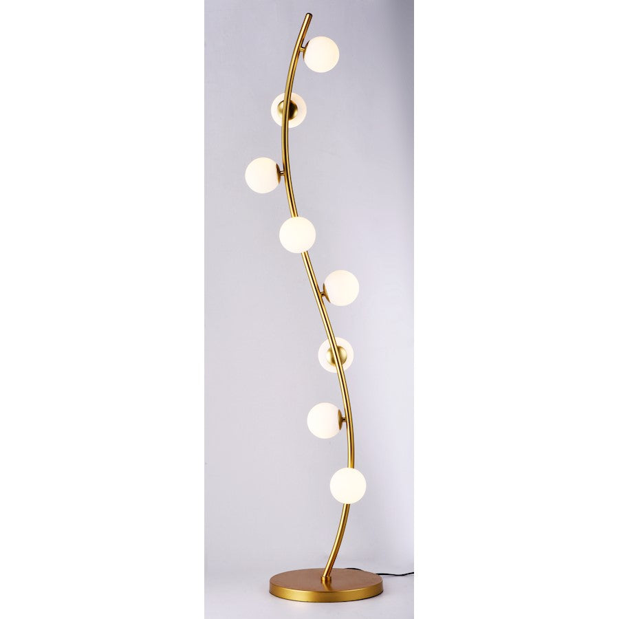 ET2 Lighting Rover-Floor Lamp, Metallic Gold