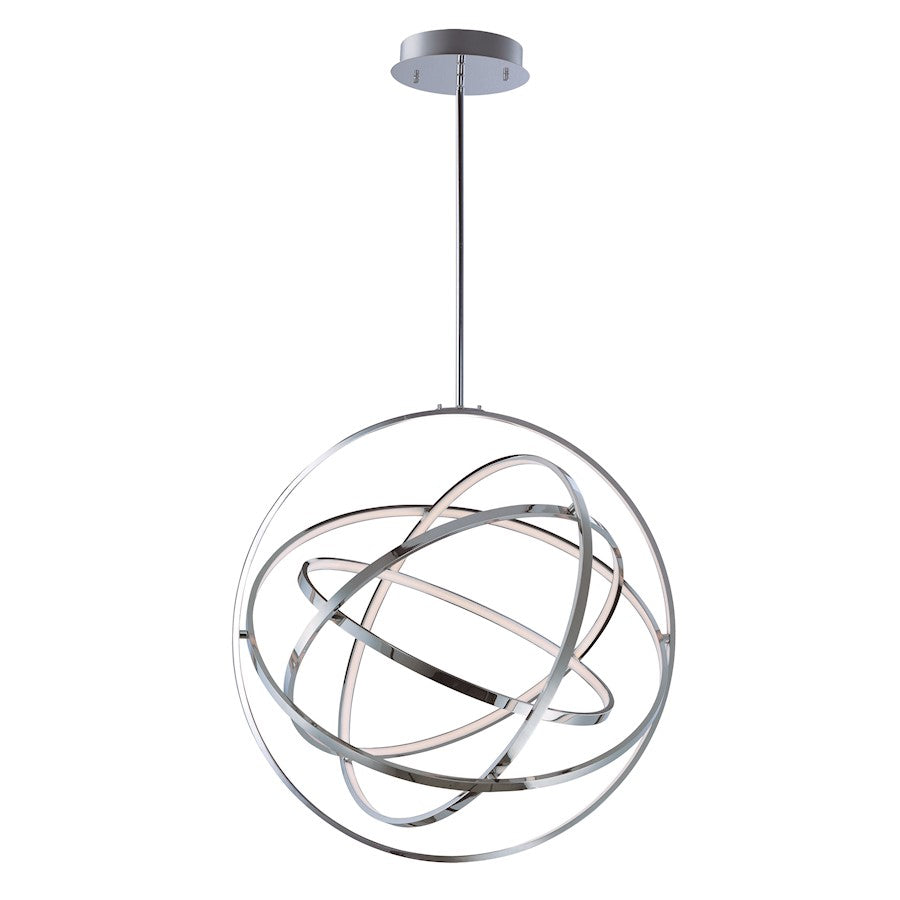 ET2 Lighting Gyro II Single Pendant in Polished Chrome