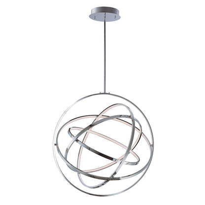 ET2 Lighting Gyro II Single Pendant in Polished Chrome