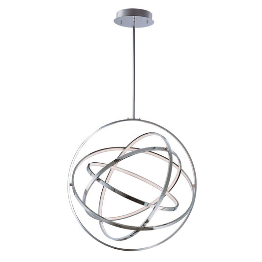 ET2 Lighting Gyro II Single Pendant in Polished Chrome
