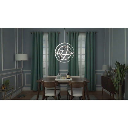 ET2 Lighting Gyro II Single Pendant in Polished Chrome