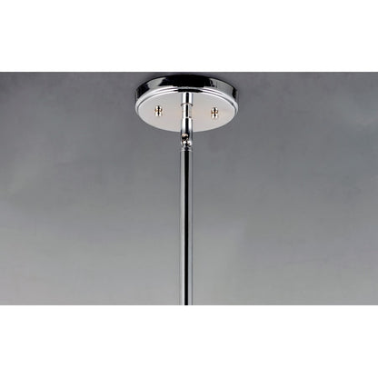ET2 Lighting Asteroid 9-LT LED Small Chandelier, Polished Chrome