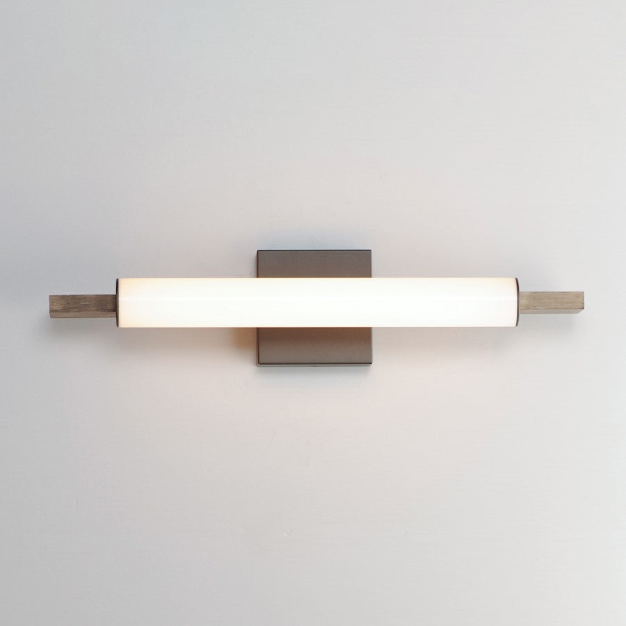 ET2 Lighting Joist 20" 1Lt LED Surface Mount, Driftwood/Charcoal