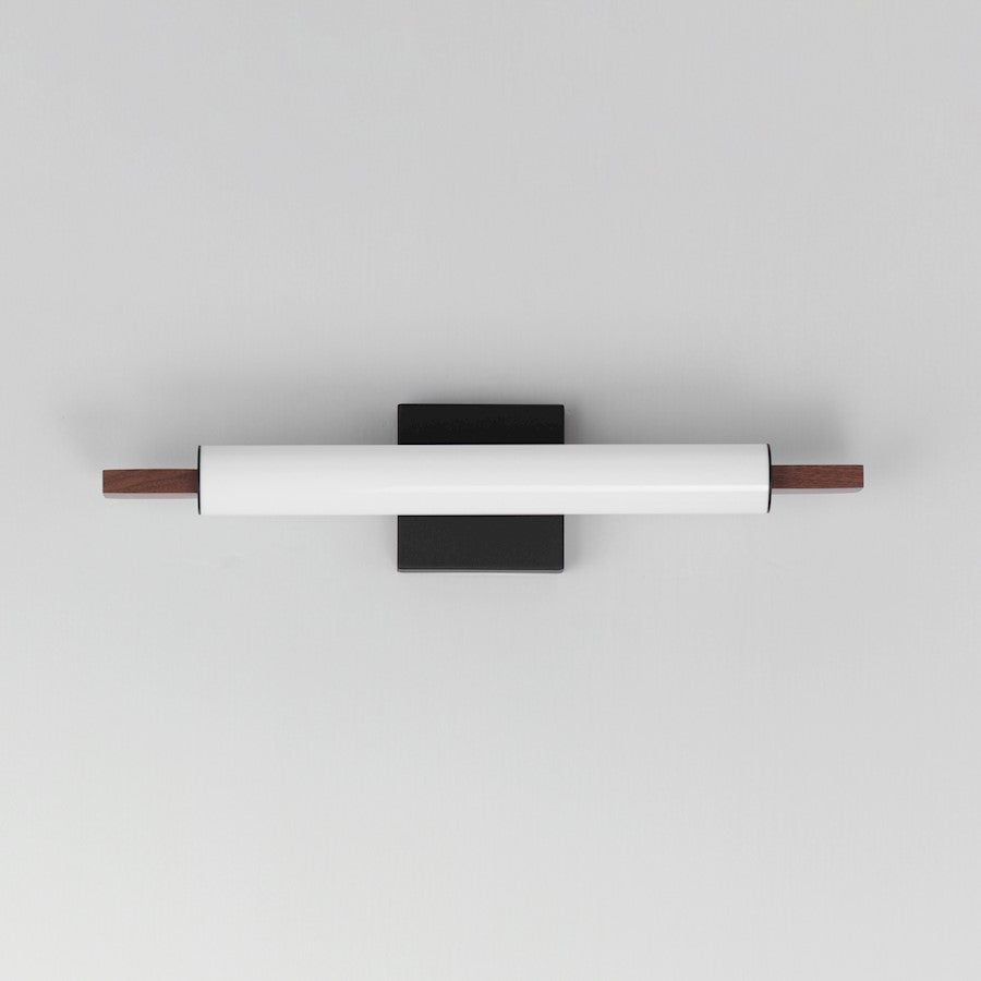 ET2 Lighting Joist 1 Light 20" LED Surface Mount, Walnut/Black