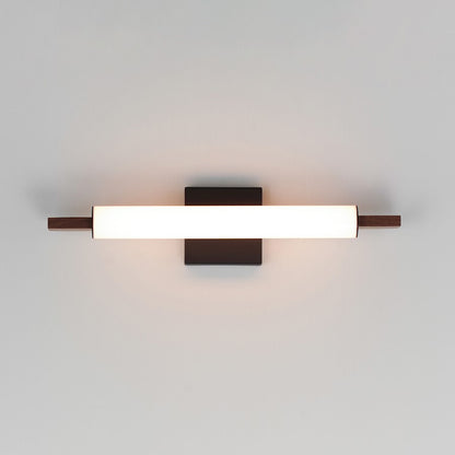 ET2 Lighting Joist 1 Light 20" LED Surface Mount, Walnut/Black