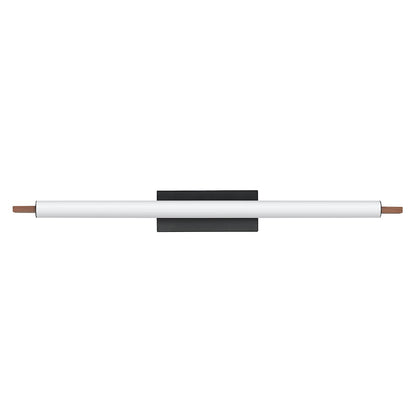 ET2 Lighting Joist 1 Light 45" LED Surface Mount, Walnut/Black