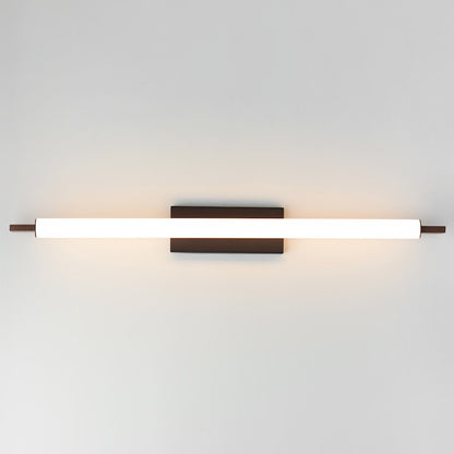 ET2 Lighting Joist 1 Light 45" LED Surface Mount, Walnut/Black