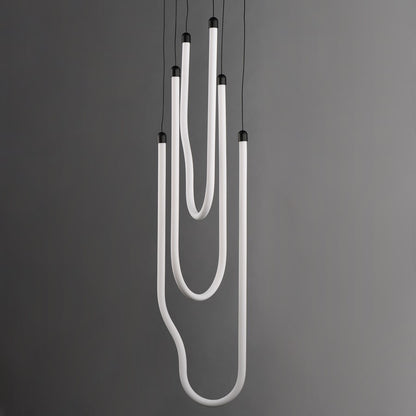 ET2 Lighting Soleil 3-Light LED Pendant, Black