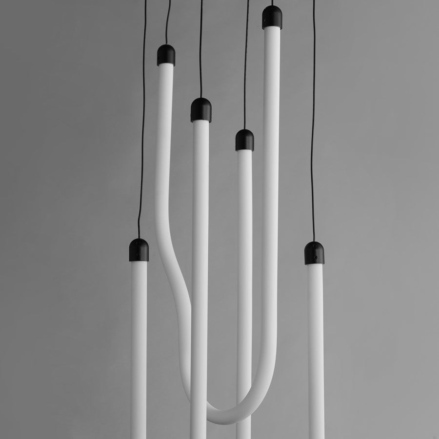 ET2 Lighting Soleil 3-Light LED Pendant, Black