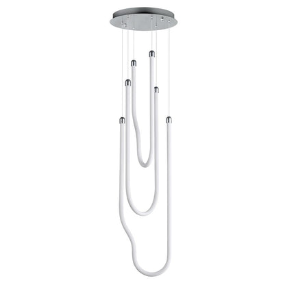 ET2 Lighting Soleil 3-Light LED Pendant, Polished Chrome - E24983-PC