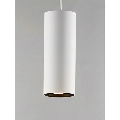 1 Light LED Pendant, White