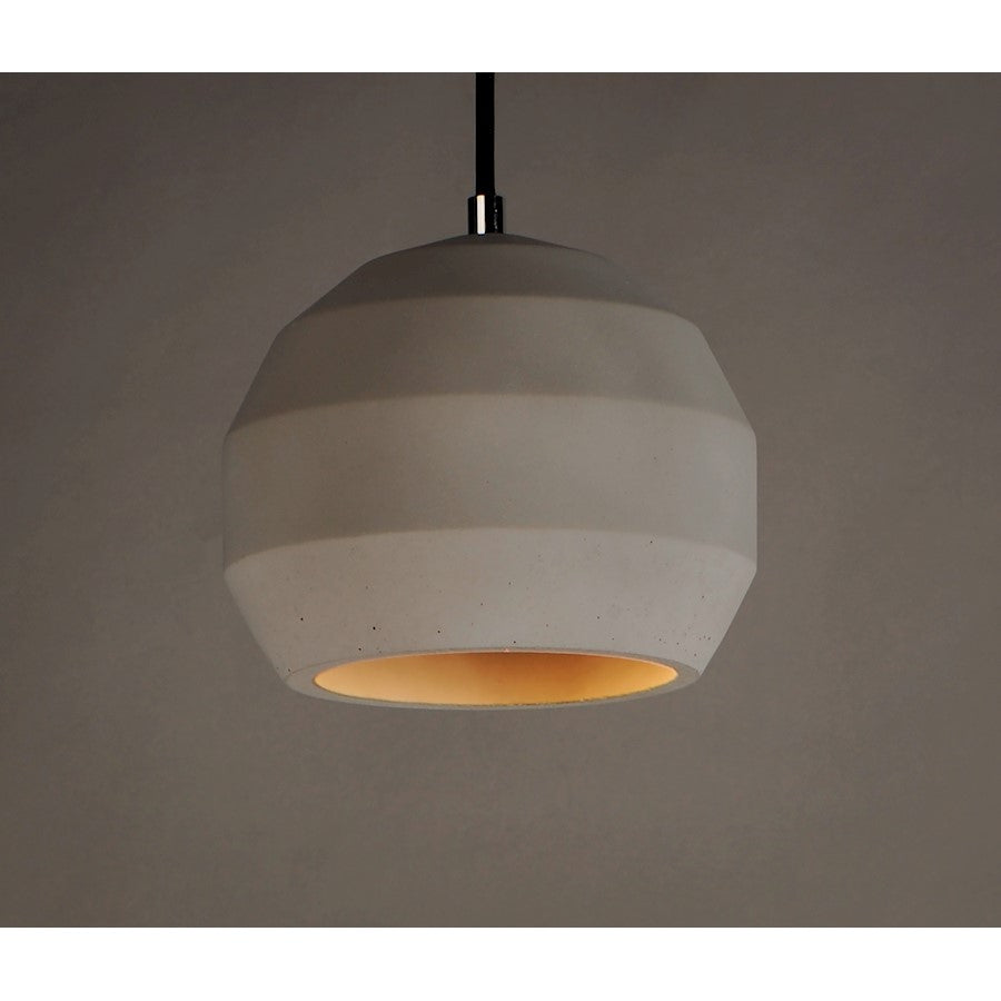 ET2 Lighting Hive LED 1-Light Pendant in Gray