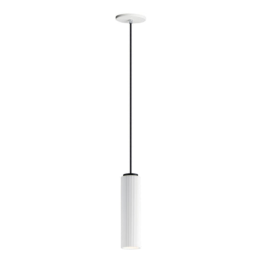 ET2 Lighting Pleat LED 1-Light Pendant in Black