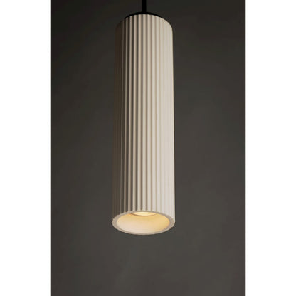 ET2 Lighting Pleat LED 1-Light Pendant in Black