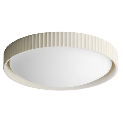 ET2 Lighting Souffle 1 Light Flush Mount, Chaulk White