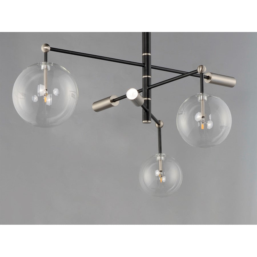 Global LED Chandelier, Black