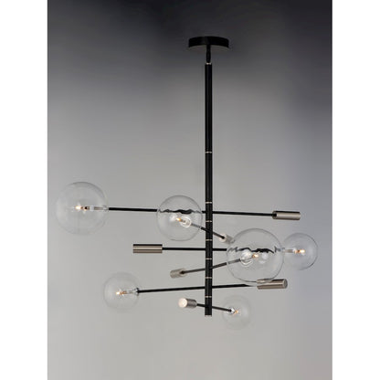 Global LED Chandelier, Black