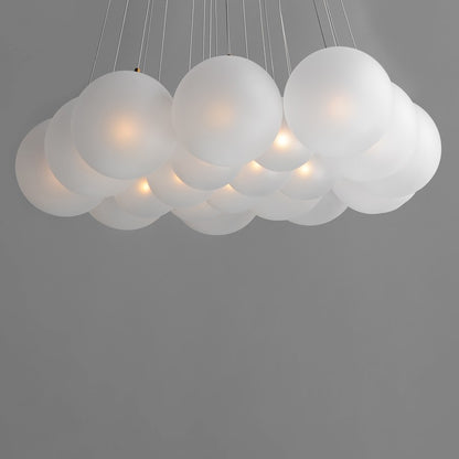 20 Light Multi Light Pendant, Gold