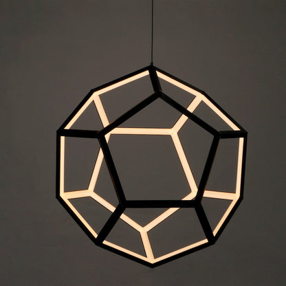 1 Light Pendant, Black