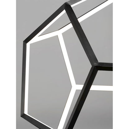 1 Light Pendant, Black