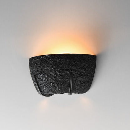 ET2 Lighting Geist 2 Light Wall Sconce, Black