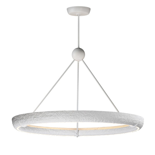 ET2 Lighting Geist 48" LED Pendant, Textured White - E25194-TW