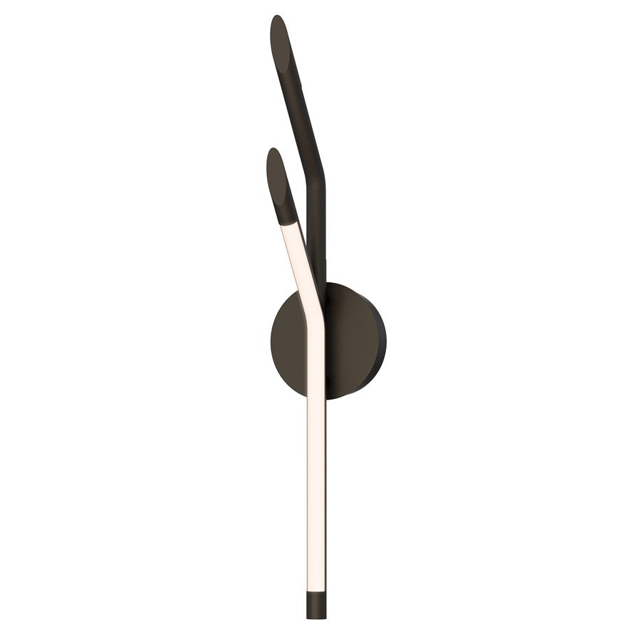 ET2 Lighting Scion 2 Light Wall Sconce, Black - E25411-BK
