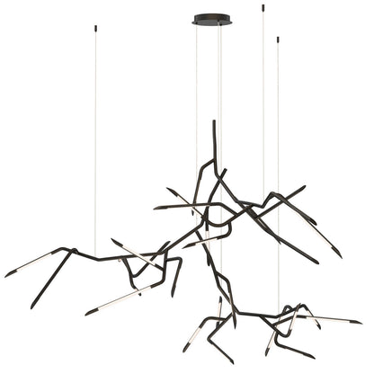 ET2 Lighting Scion 27 Light Multi-Light Pendant, Black