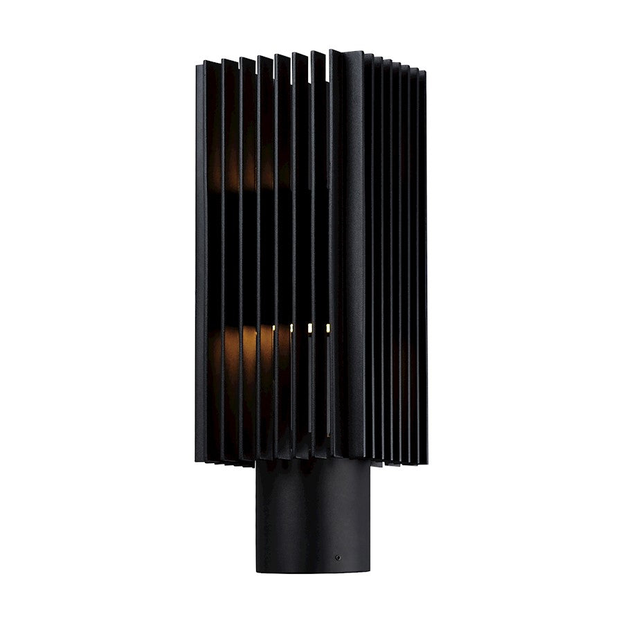ET2 Lighting Rampart 2 Light LED Outdoor Post Mount, Black