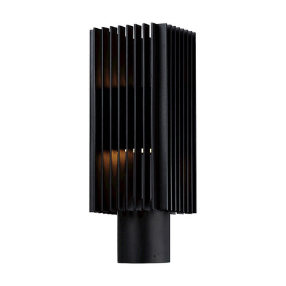 ET2 Lighting Rampart 2 Light LED Outdoor Post Mount, Black