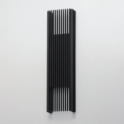 ET2 Lighting Rampart 2-Light XL LED Outdoor Wall Sconce, Black