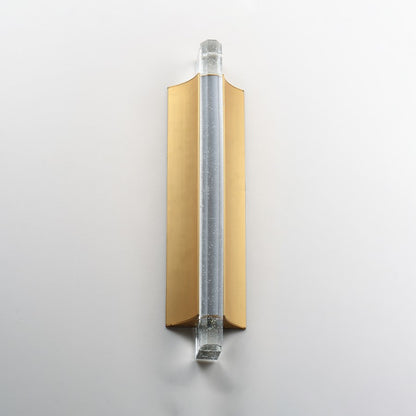 ET2 Lighting Hyperion 1Lt 18" Wall Sconce, Gold/Clear Crystal