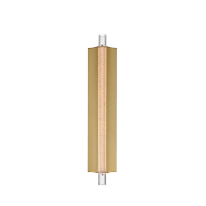 ET2 Lighting Hyperion 1Lt 24" Wall Sconce, Gold/Clear Crystal