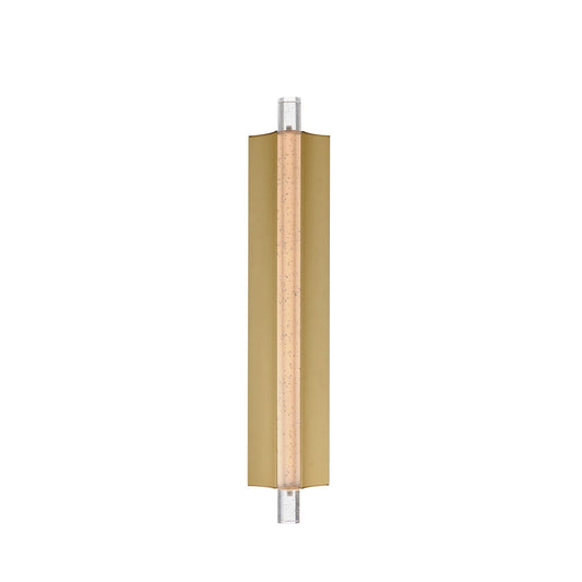 ET2 Lighting Hyperion 1Lt 24" Wall Sconce, Gold/Clear Crystal