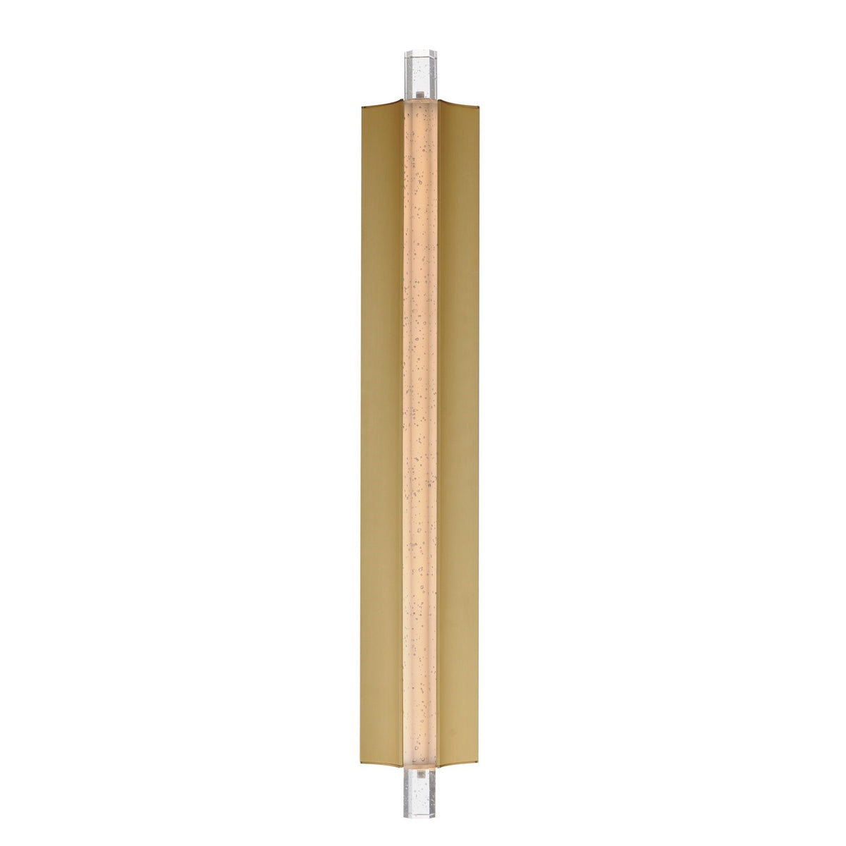 ET2 Lighting Hyperion 1Lt 30" Wall Sconce, Gold/Clear Crystal