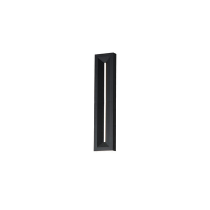 ET2 Lighting Fosso 1 Light 23.5" Outdoor Wall Mount, Black - E30332-BK