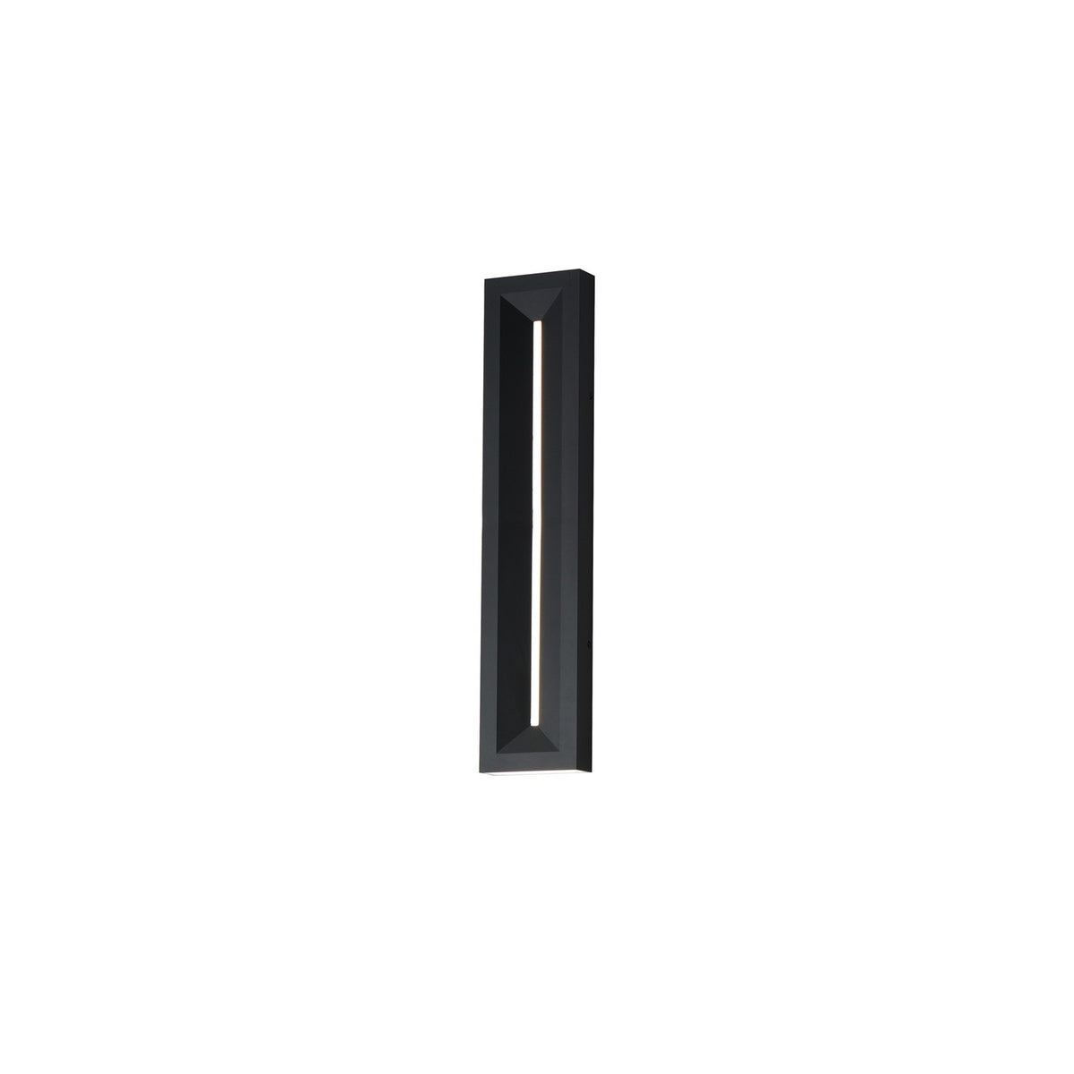ET2 Lighting Fosso 1 Light 23.5" Outdoor Wall Mount, Black