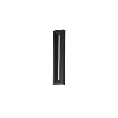 ET2 Lighting Fosso 1 Light 23.5" Outdoor Wall Mount, Black