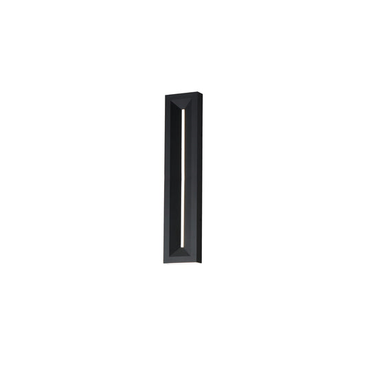 ET2 Lighting Fosso 1 Light 23.5" Outdoor Wall Mount, Black