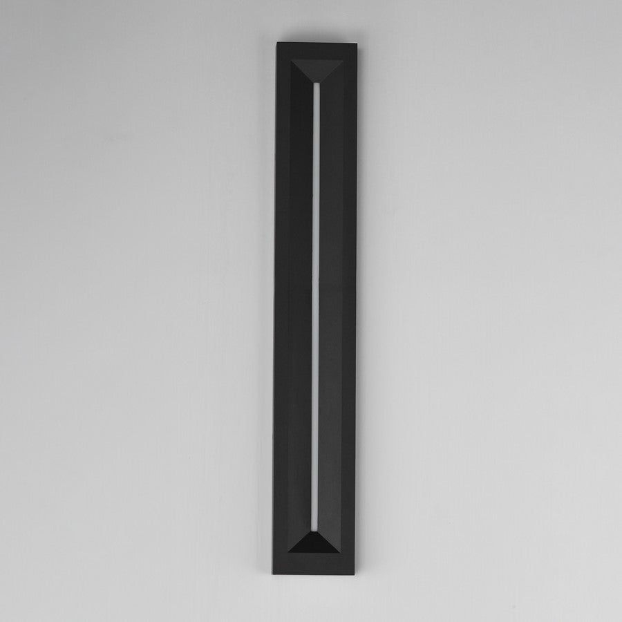 ET2 Lighting Fosso 1 Light 35.5" Outdoor Wall Mount, Black