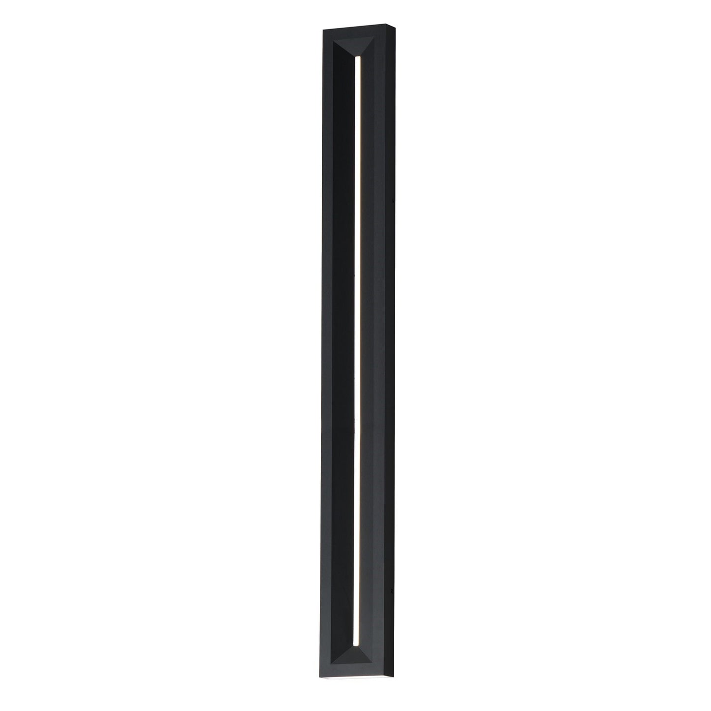 ET2 Lighting Fosso 1 Light 47" Outdoor Wall Mount, Black